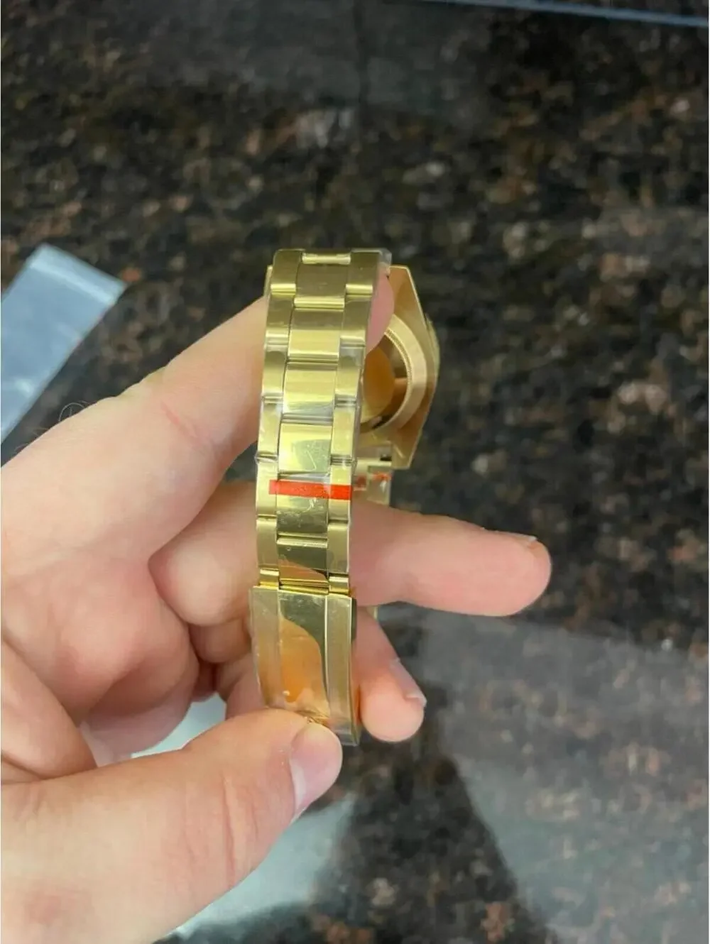 Mechanical Watch with Stainless Steel Band and Sapphire Crystal stock 283